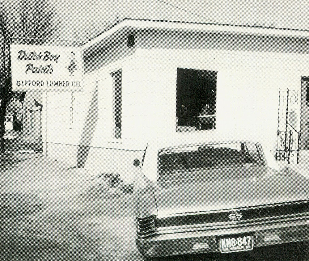 History Gifford Lumber Company Inc.