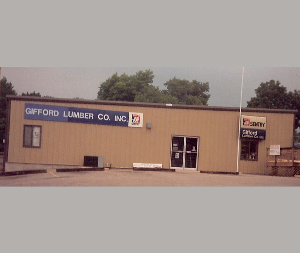 History Gifford Lumber Company Inc.